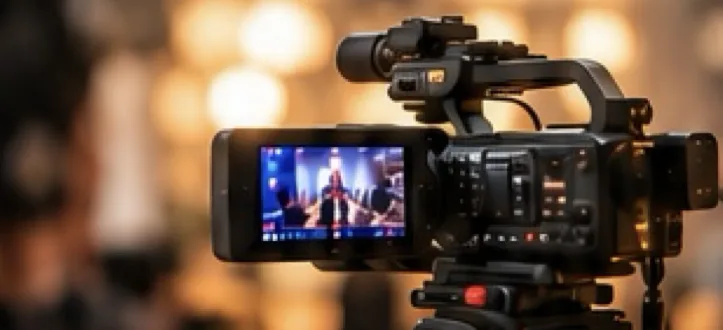 Caméra de tournage